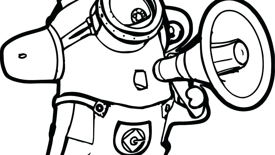 960x544 Despicable Coloring Pages Minion Extraordinary Minions Cowboy