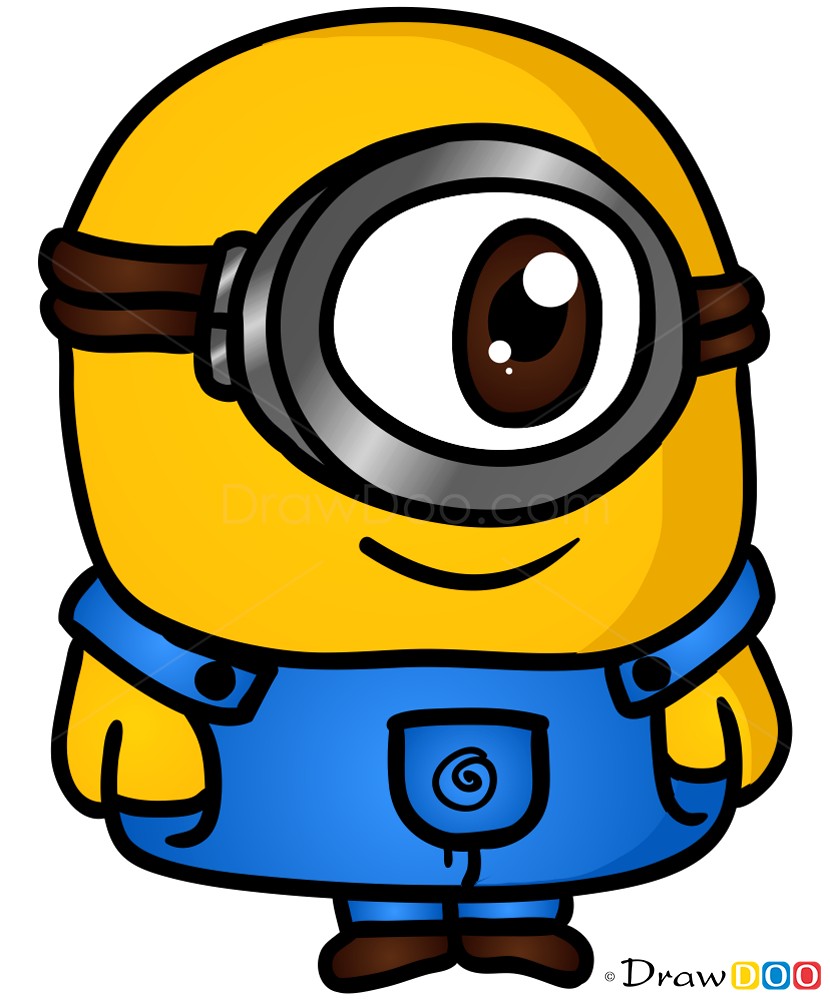 830x1000 Minion Easy Drawing Cute