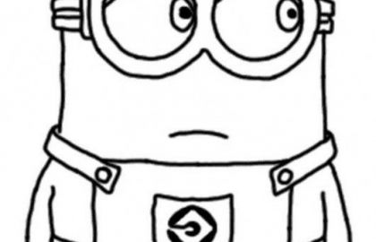 420x270 Despicable Me Coloring Pages And Dave The Minion Despicable Me