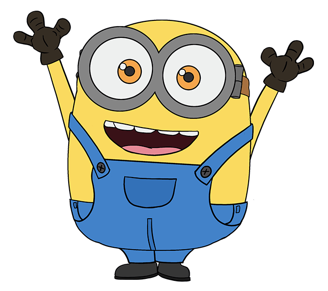 678x600 Collection Of Free Minion Drawing Clipart Download On Ui Ex