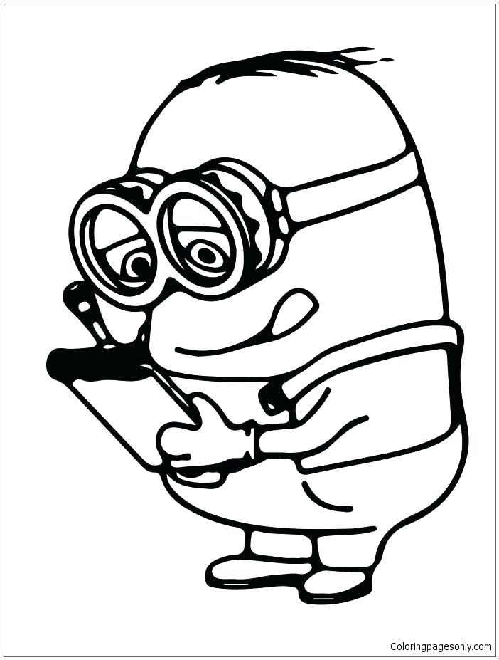 702x927 Minion Coloring Pages Online Minions Coloring Pages Online Color