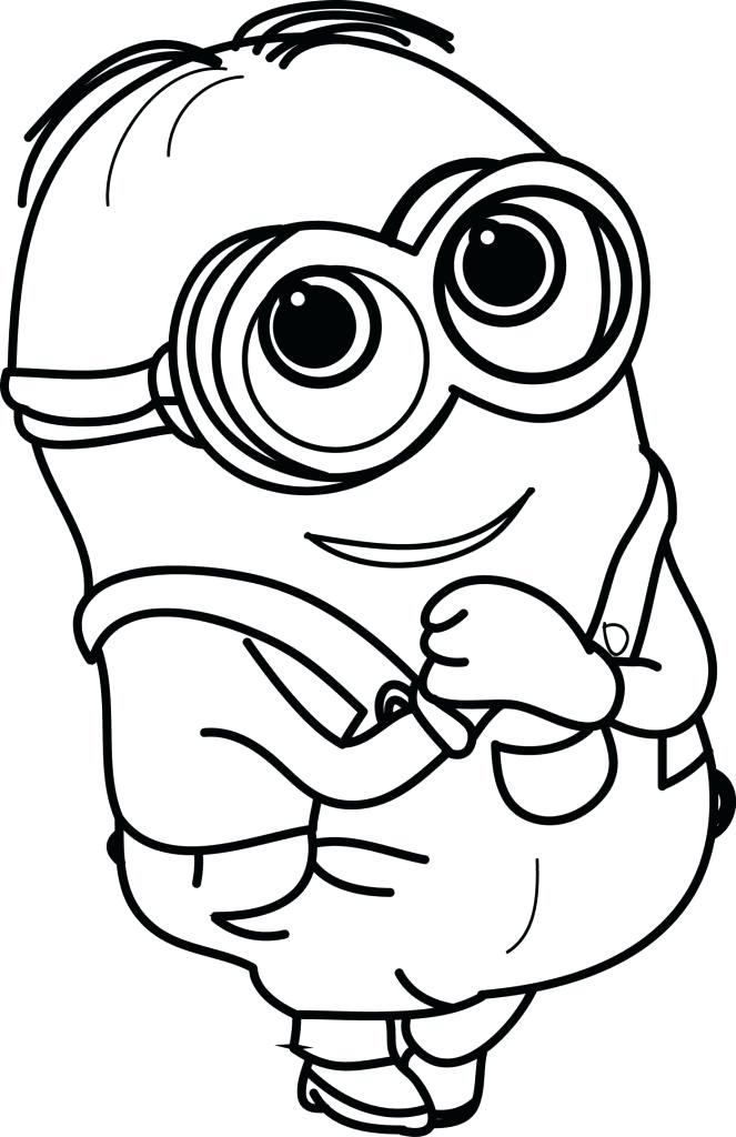 663x1024 Minion Printable Coloring Pages Minion Printable Coloring Pages