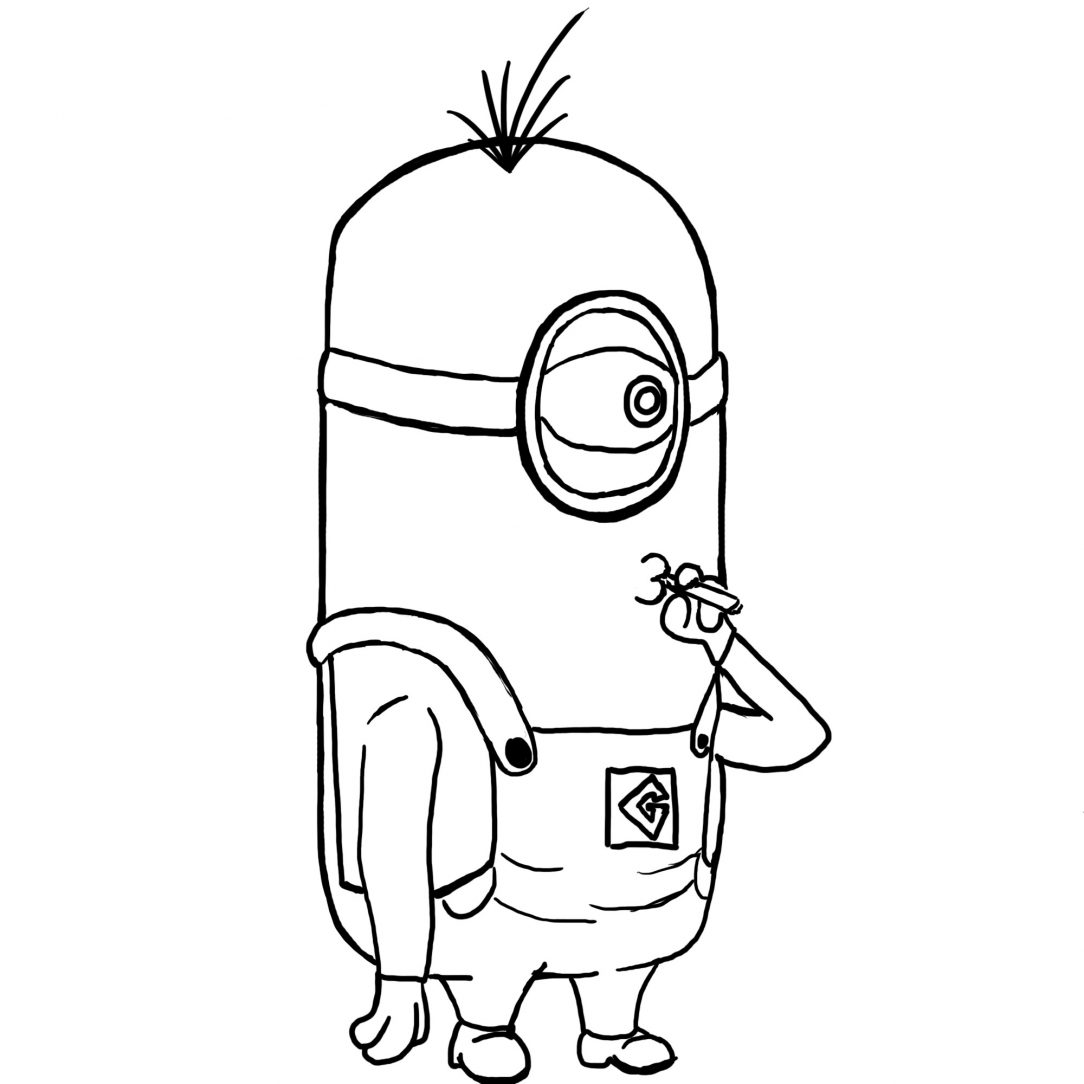 1084x1084 Coloring Pages Free Minionoring Book Pages Bob Games