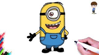 320x180 How To Draw Minion Step