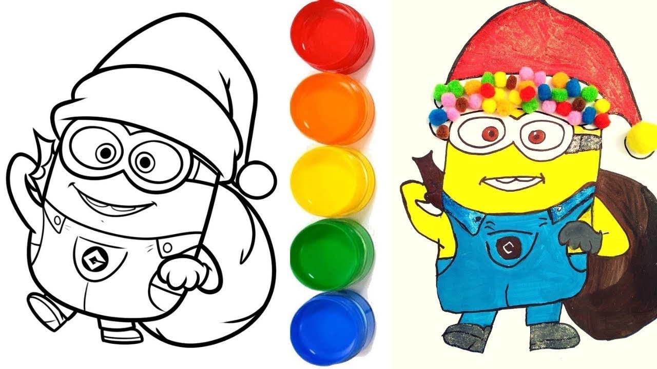 1280x720 Glitter And Pompons Minion