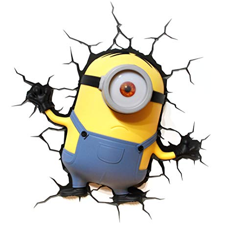 466x466 Light Fx Despicable Me Minions Stuart Deco Led