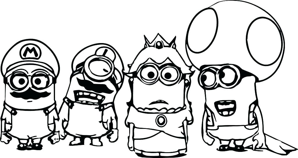 1024x543 Minion Coloring Pages Printable Minions Book Games Colouring