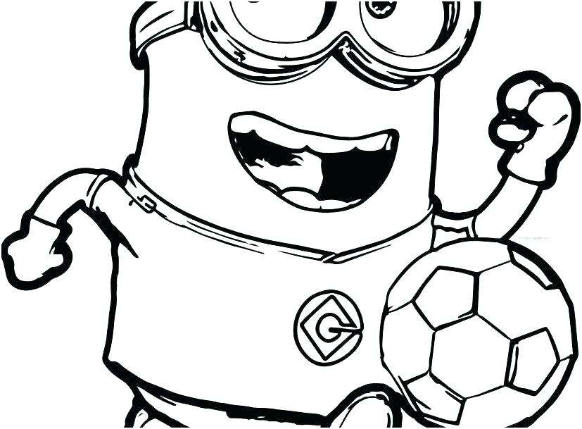 827x609 Purple Minion Coloring