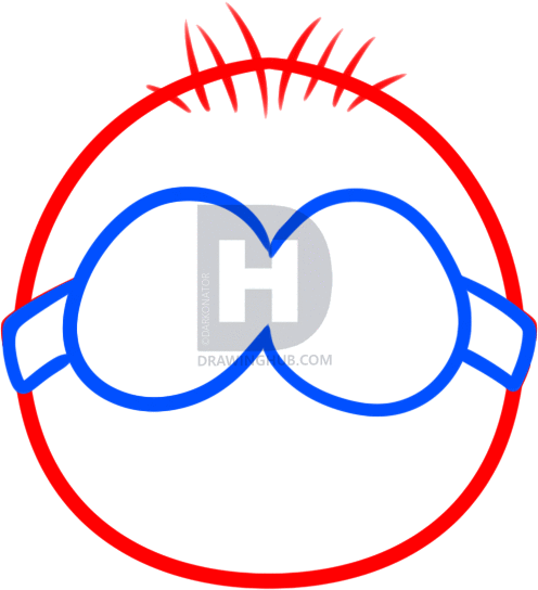 496x544 How To Draw A Minion For Kids, Step