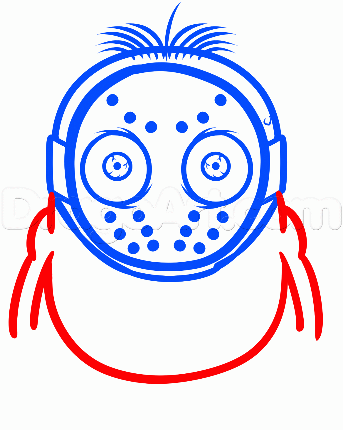 1168x1466 How To Draw Minion Tutorial