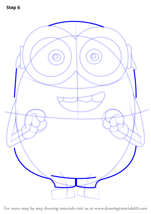 600x847 Learn How To Draw Bob From Minions