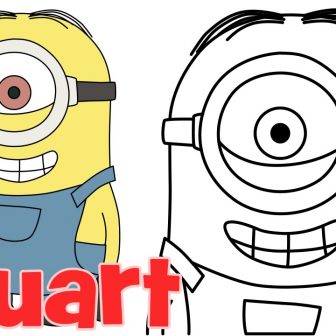 Minion Drawing Step By Step | Free download on ClipArtMag