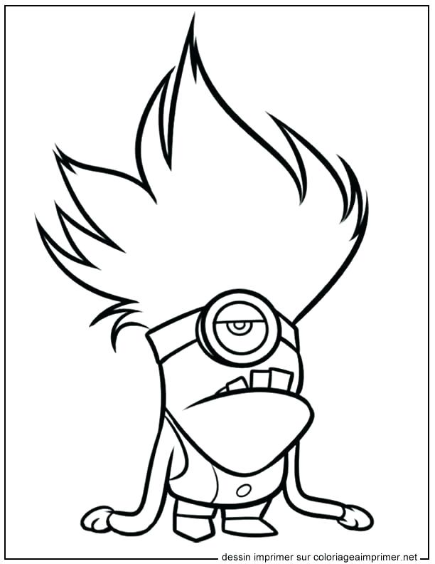 612x792 Minion Colouring In Evil Minion Coloring Pages Despicable Me