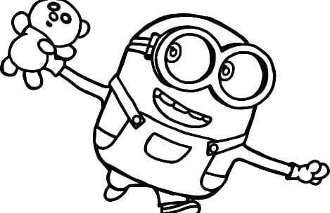 469x304 Despicable Me Girl Minion Coloring Pages Cute Despicable Me Minion