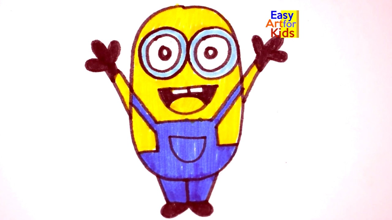 Minions Drawing Banana | Free download on ClipArtMag