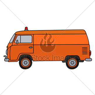 325x325 Old Police Minivan Gl Stock Images