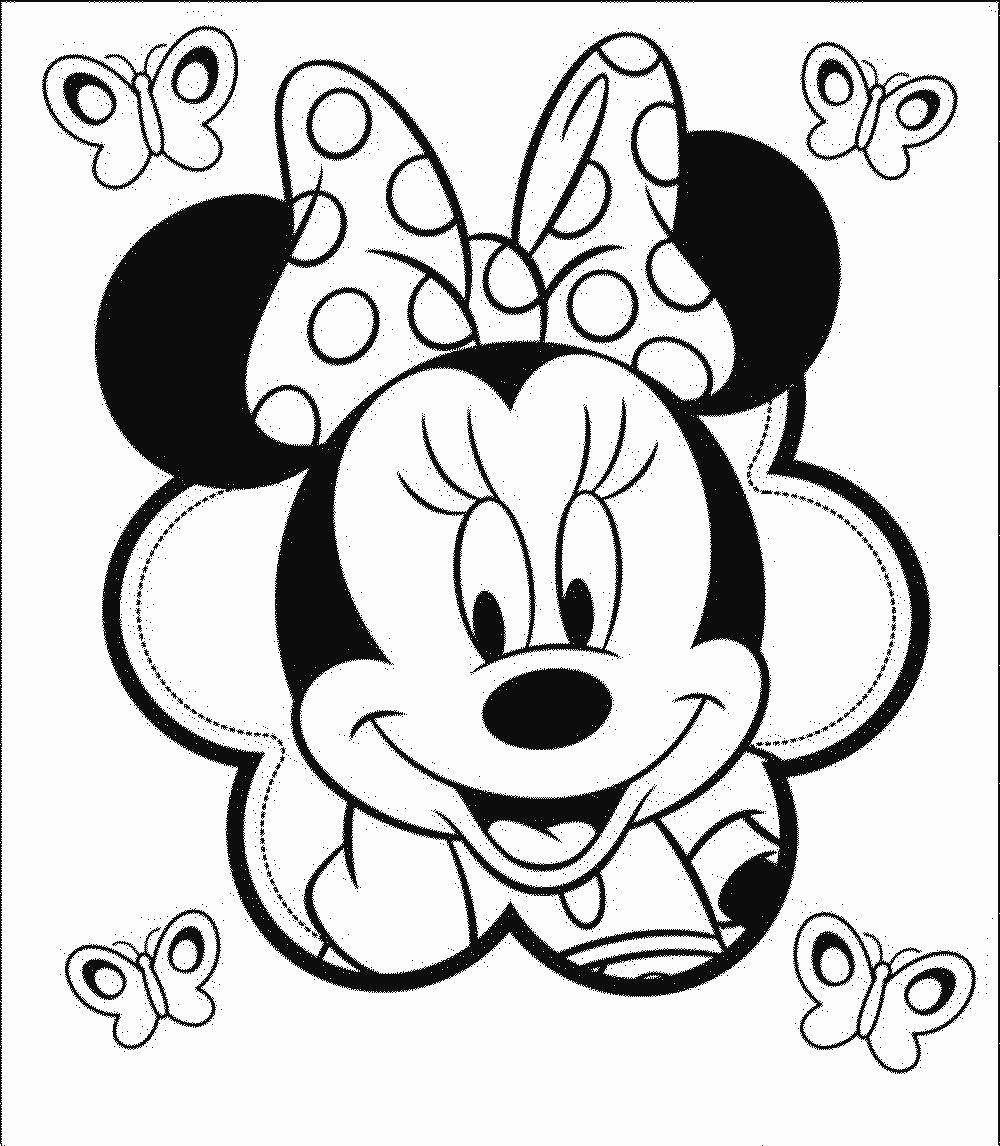 1000x1146 Minnie Mouse Bow Outline Junior Template