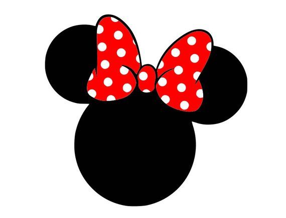 Minnie Mouse Bow Drawing | Free download on ClipArtMag