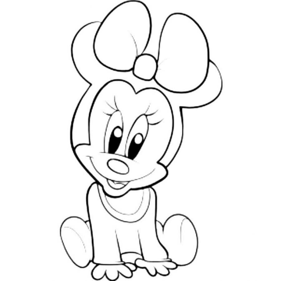 900x898 Mickey And Minnie Mouse Cartoon Drawing