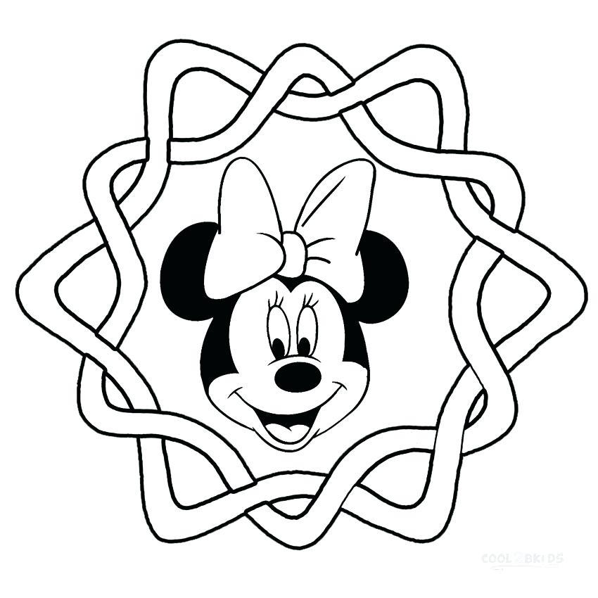 850x850 Minie Mouse Drawing