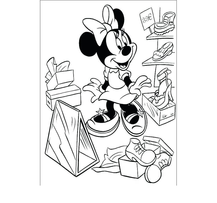 900x840 Minnie Mouse And Daisy Duck Coloring Pages Online Mickey Book