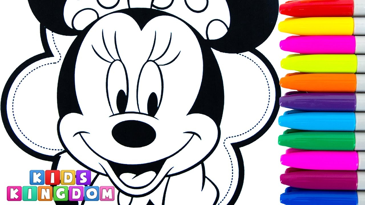 Minnie Mouse Drawing Pages | Free download on ClipArtMag