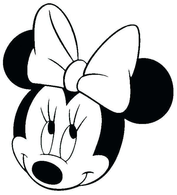 600x662 Minnie Coloring Pages