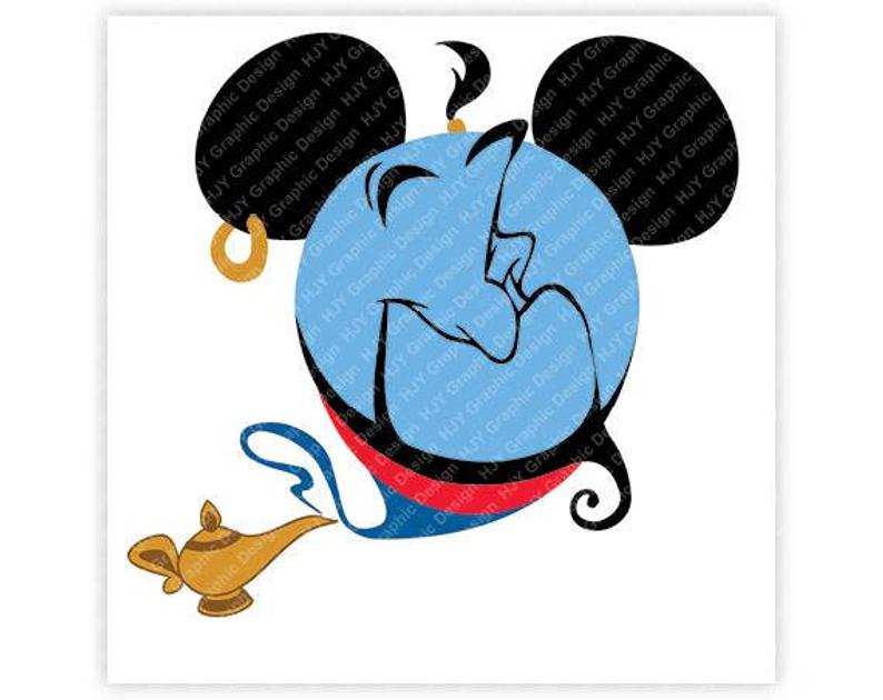 794x630 Disney Aladdin Genie Lamp Mickey Minnie Mouse Ears Etsy