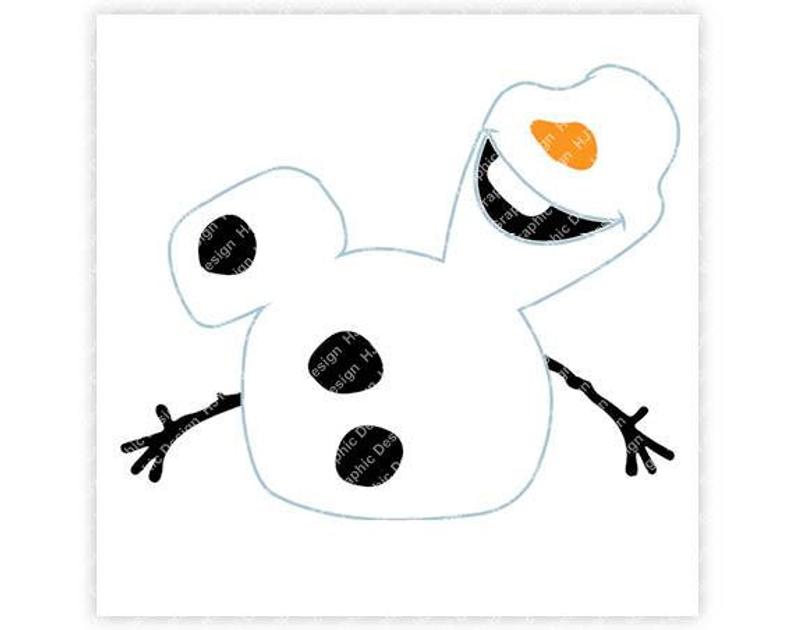 794x630 Disney Frozen Olaf Snowman Minnie Mickey Mouse Ears Etsy