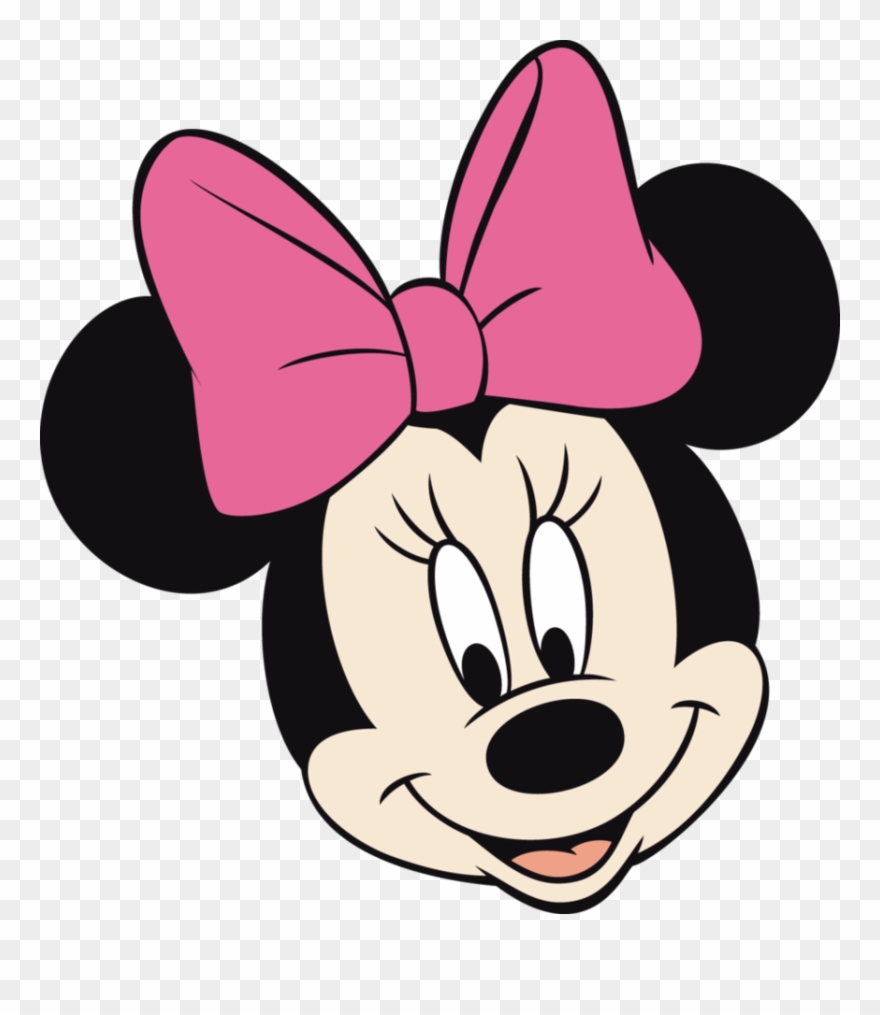 880x1015 Minnie Mouse Face Clip Art