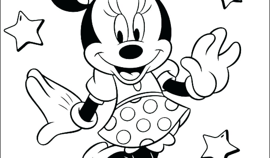 1024x600 Minnie Mouse Head Drawing