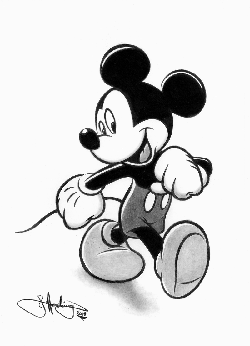 800x1107 Excelent Pencil Sketches Of Mickey And Minnie Mouse Mickey Mouse