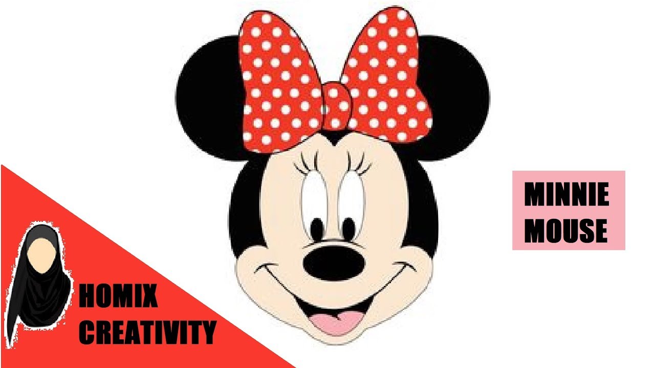 1280x720 How To Draw Minnie Cartoon Sketch Minnie Pencil Sketch