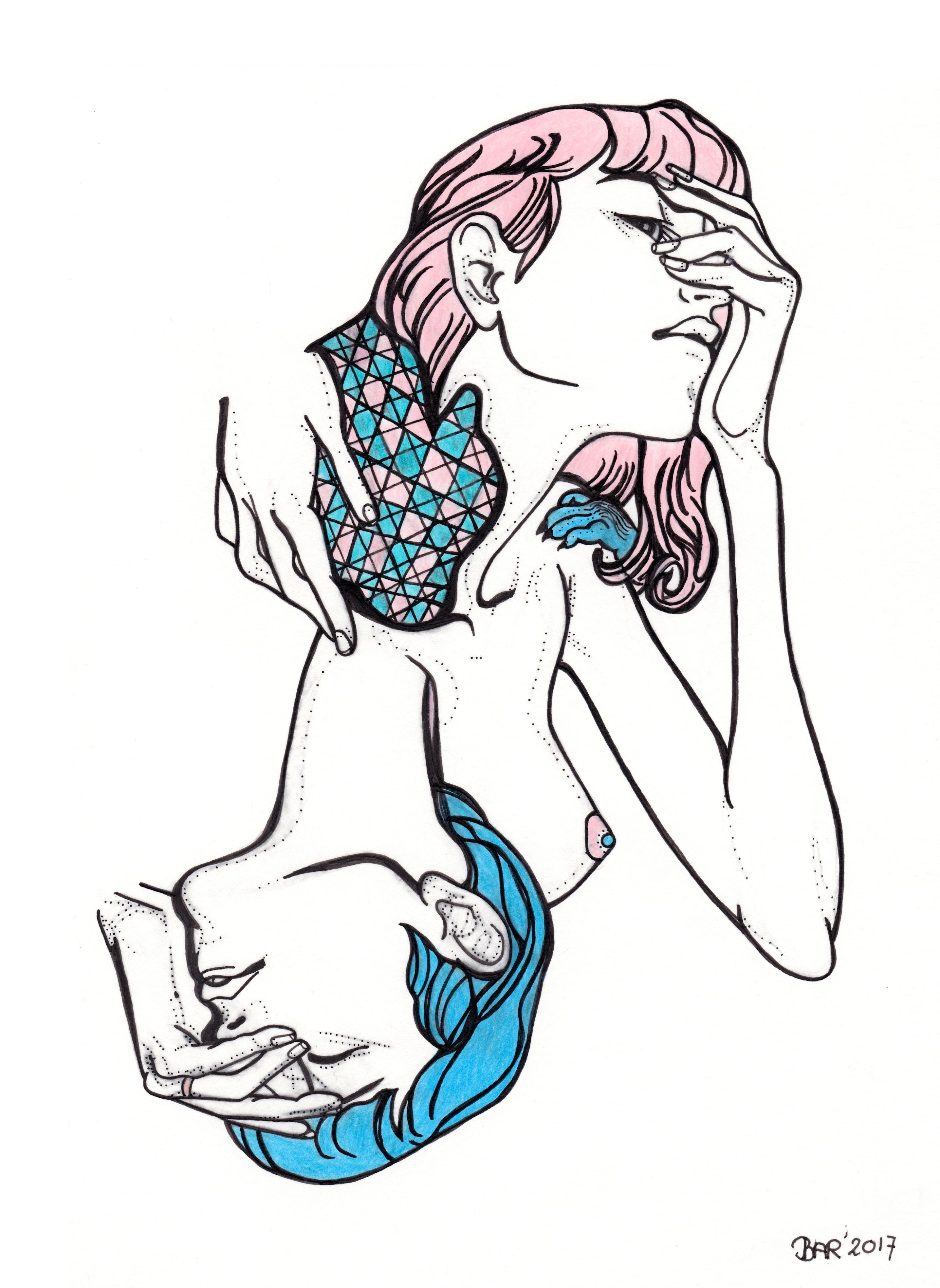 2871x3933 minotaur, dora, jacqueline and the circus' arbara recourt