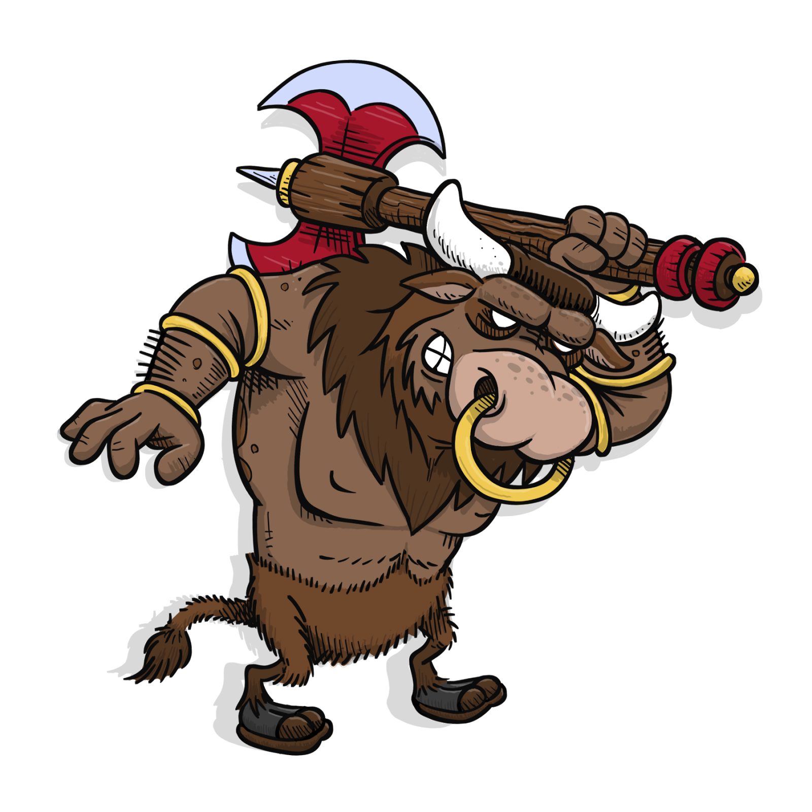 1600x1600 Collection Of Free Minotaur Drawing Gallery Download On Ui Ex