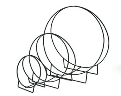 500x398 Wrought Iron Wood Hoop