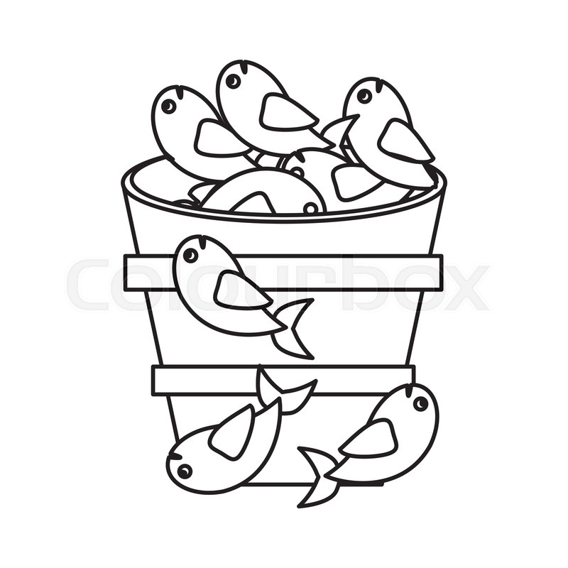 800x800 fish pot miracle jesus christ stock vector colourbox