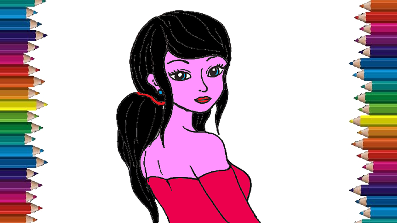 1280x720 How To Draw Miraculous Ladybug Beautiful Girl Drawing Easy
