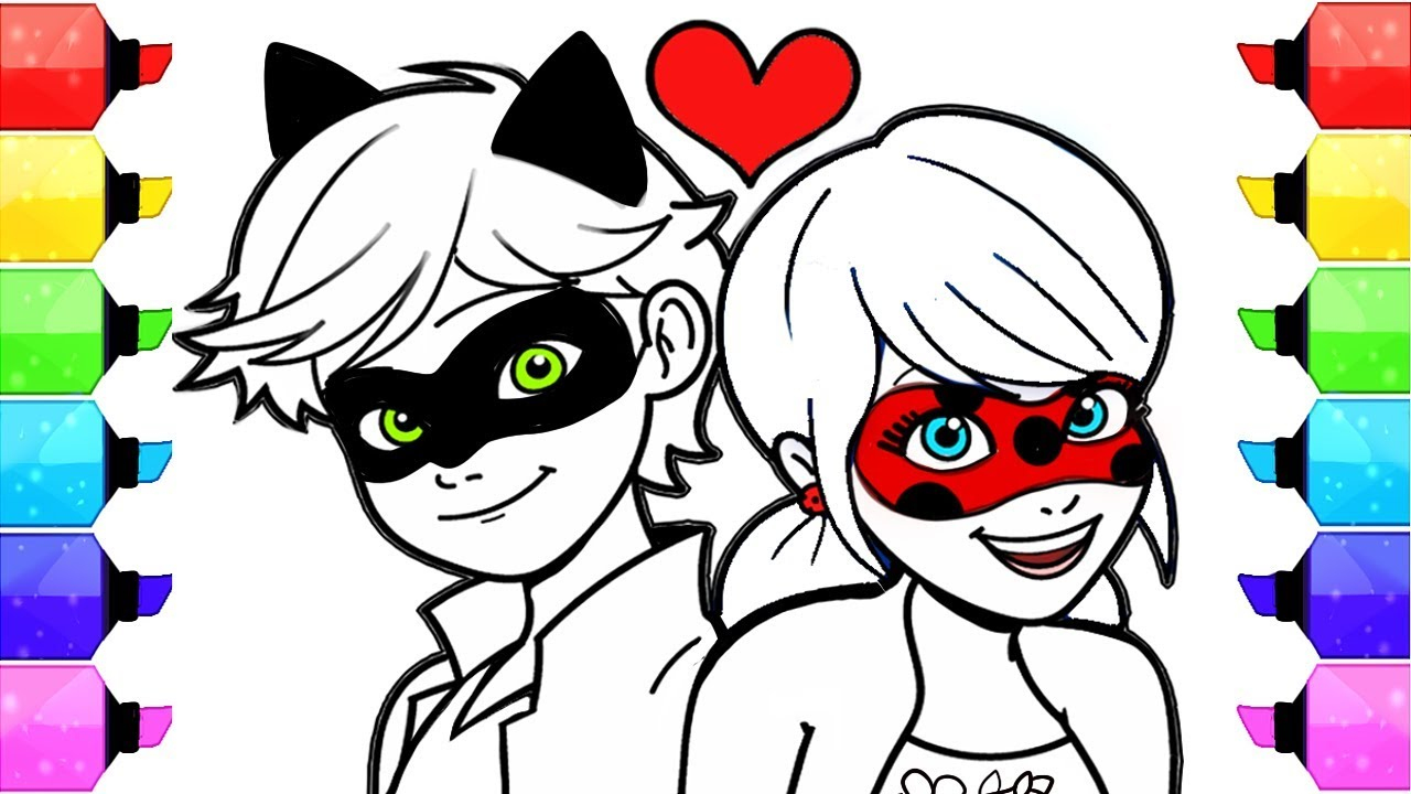 Turn into the awesome superheroes miraculous ladybug and cat noir and jump ...