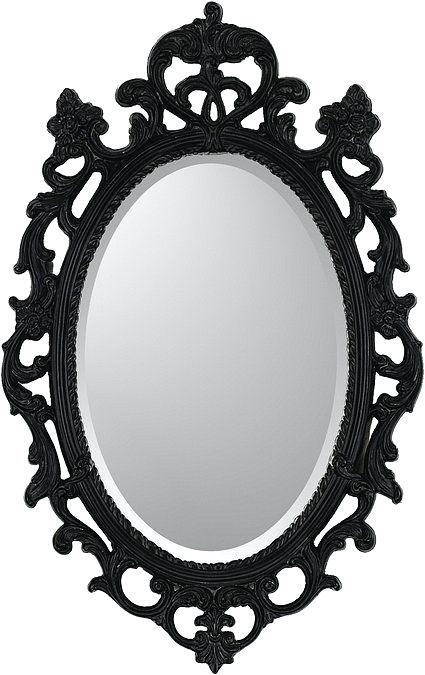 425x675 black vintage mirror line drawing mirror frame panda black vintage