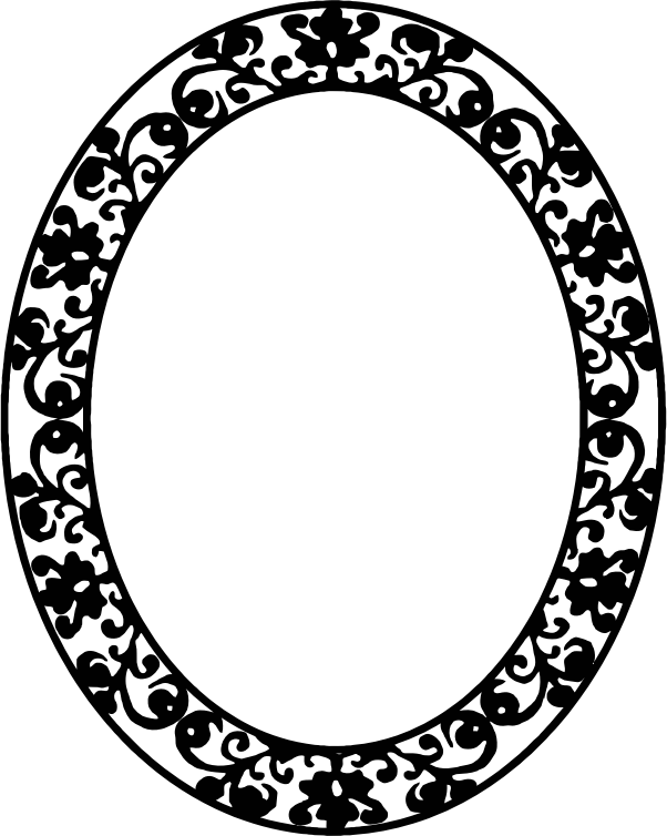 602x754 Drawing Oval Black And White Transparent Png Clipart Free