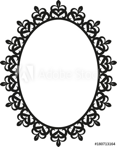 398x500 Forged Mirror Frame