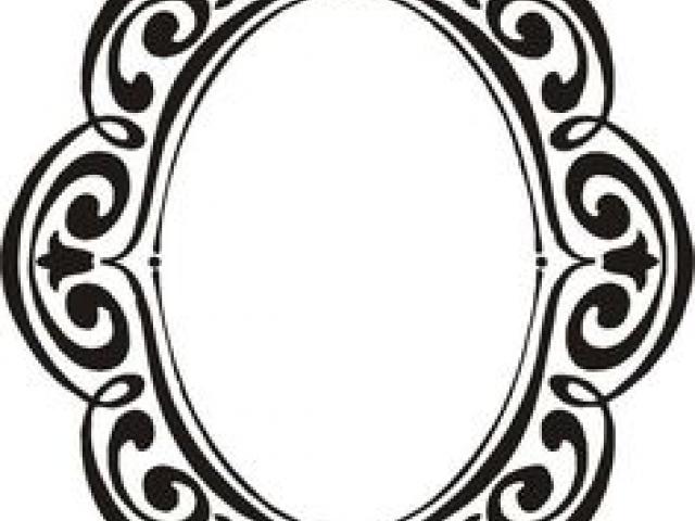 640x480 Mirror Clipart Line Drawing