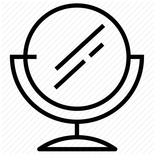 512x512 Vanity Drawing Mirror Transparent Png Clipart Free Download