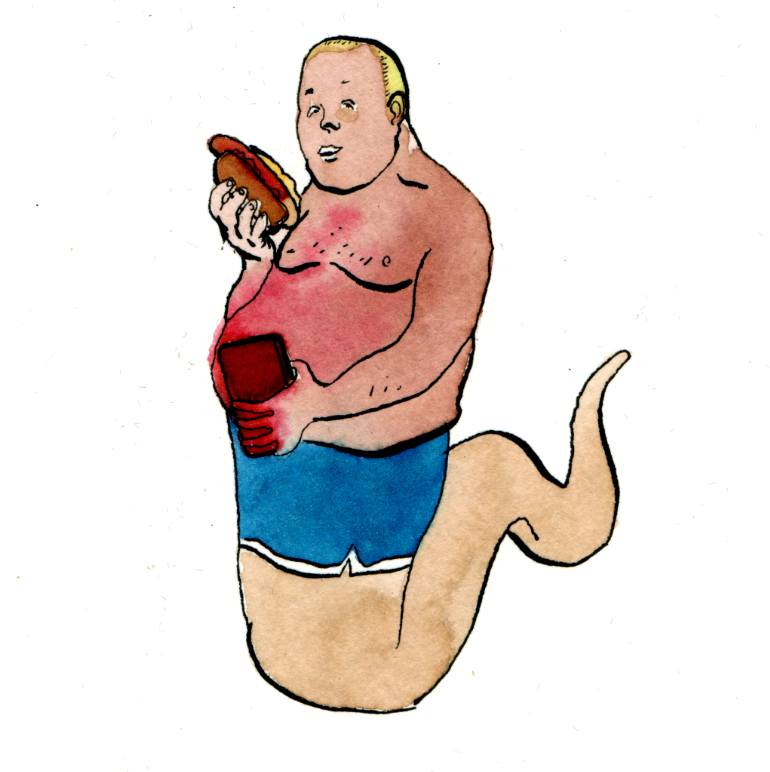 770x772 rotes stempelkissen mit hotdog