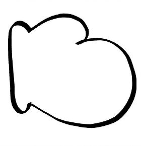 280x290 Winter Mitten Wreath Craft