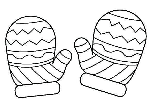 600x425 Mittens Coloring Pages