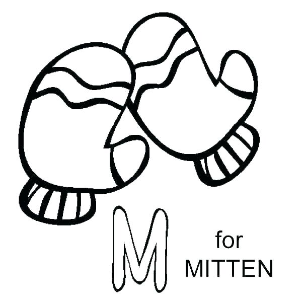 600x612 Free Coloring Pages Of Mittens