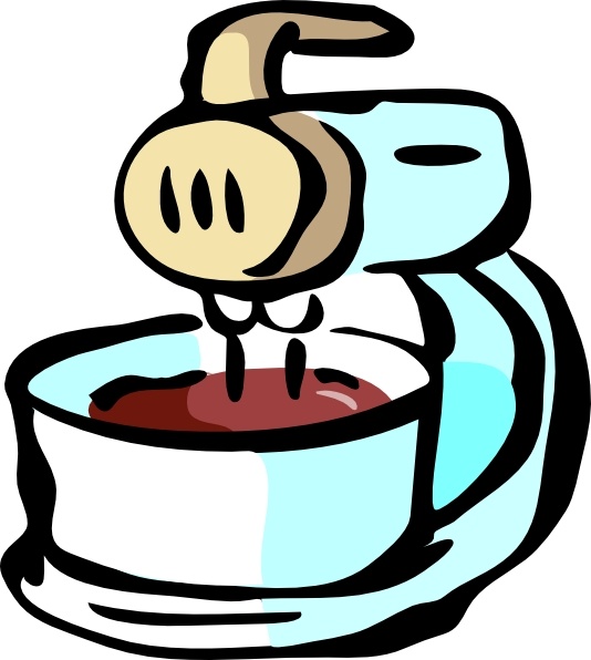 534x596 Food Mixer Clip Art Free Vector In Open Office Drawing