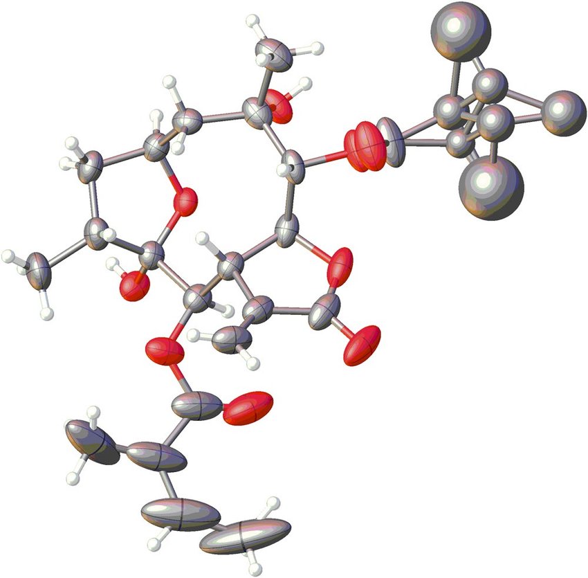 850x835 x ray ortep drawing of the mixture crystals